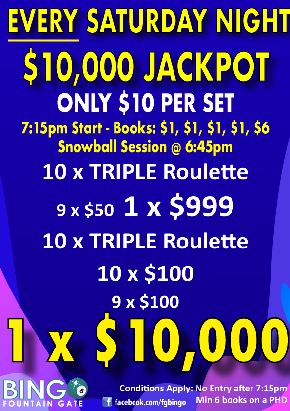 Fountain Gate Bingo Home