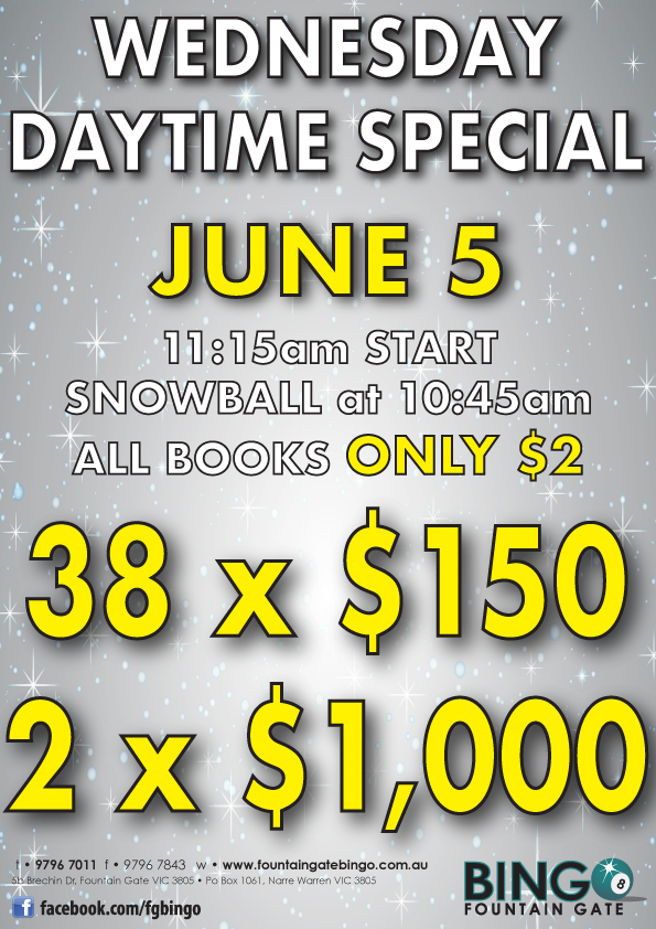 Fountain Gate Bingo Home