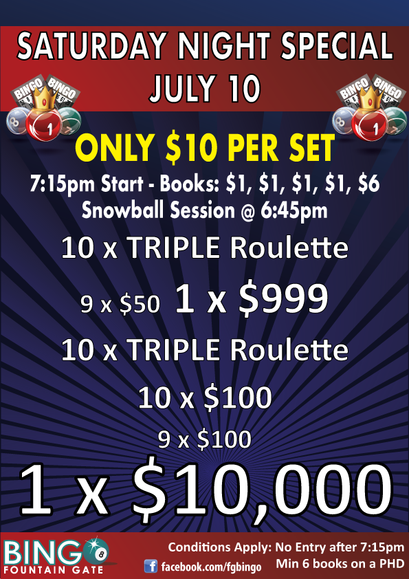 Fountain Gate Bingo Home